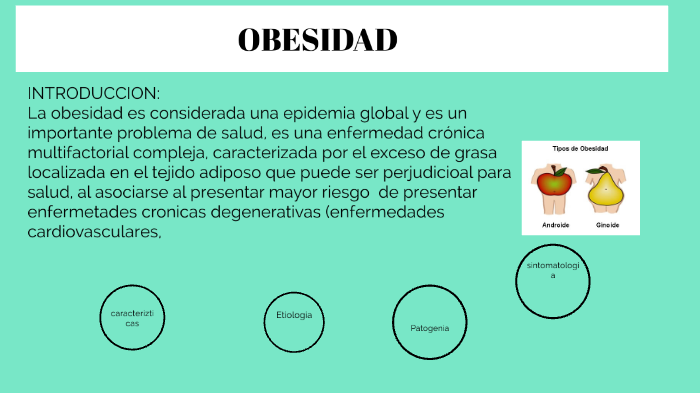 La Obesidad Introducción Desarrollo Y Conclusión