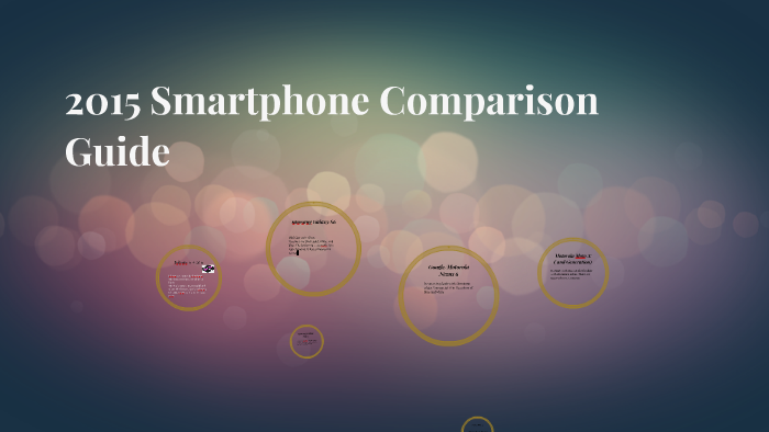 2015 Smartphone Comparison Guide By Grace Newell On Prezi