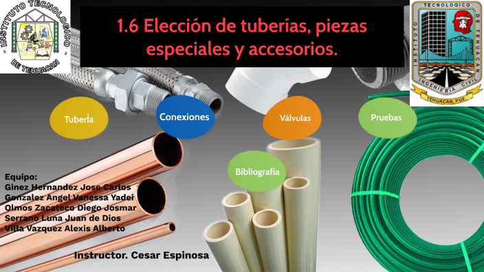 Eleccion De Tuberias Piezas Especiales Y Accesorios