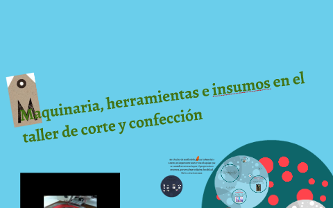 Maquinaria, herramientas e insumos en el taller de corte y c by Juan  Rodriguez on Prezi Next
