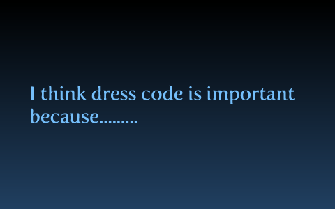 why dress code is so important for nurses essay