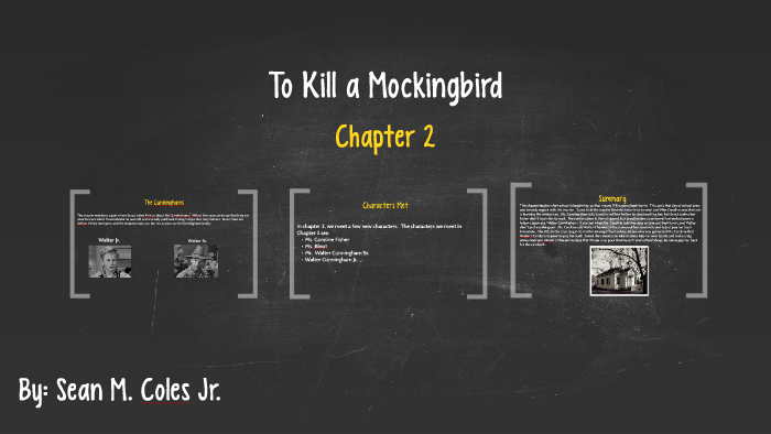 to kill a mockingbird chapter 2 review