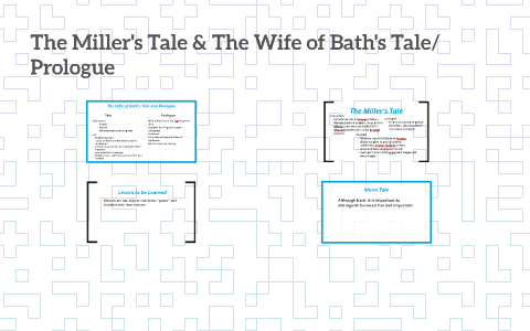 The Miller's Tale & The Wife of Bath's Tale/Prologue by Marc Guasch on