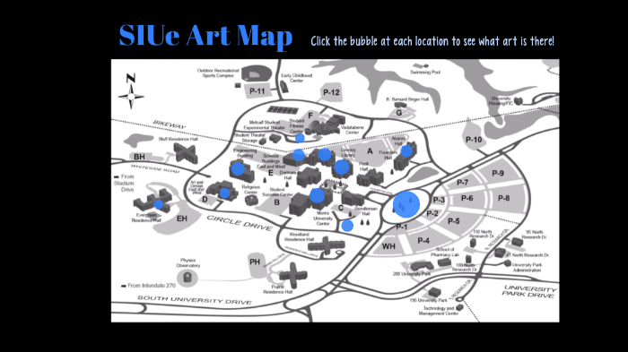 SIUE Art Map by Emily Peters on Prezi