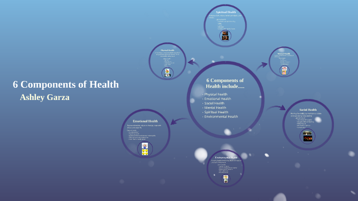 6 Components of Health by Ashley Garza on Prezi