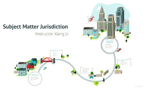 what is the meaning of subject matter jurisdiction