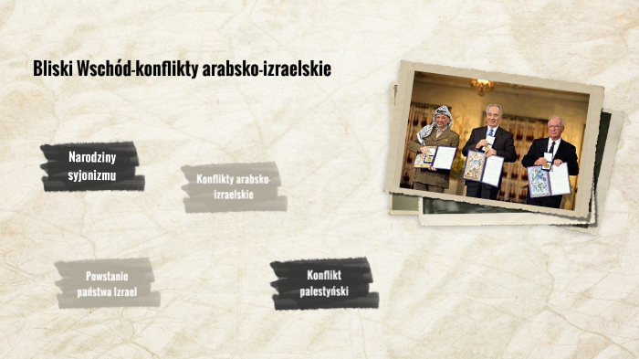 Bliski Wschód -konflikty arabsko-izraelskie by Kalina Sałyk on Prezi