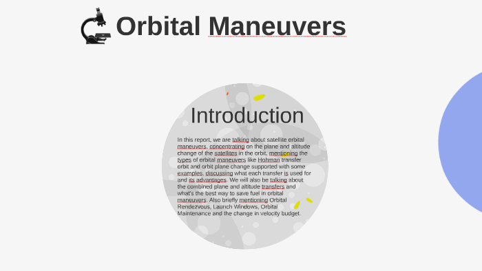 Orbital Maneuvers by mohammad kayyali on Prezi