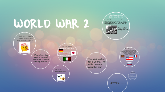 WORLD WAR 2 by Jazmine Williams on Prezi