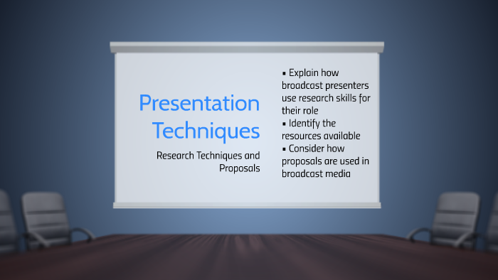 Presentation Techniques by Emma Collicott on Prezi