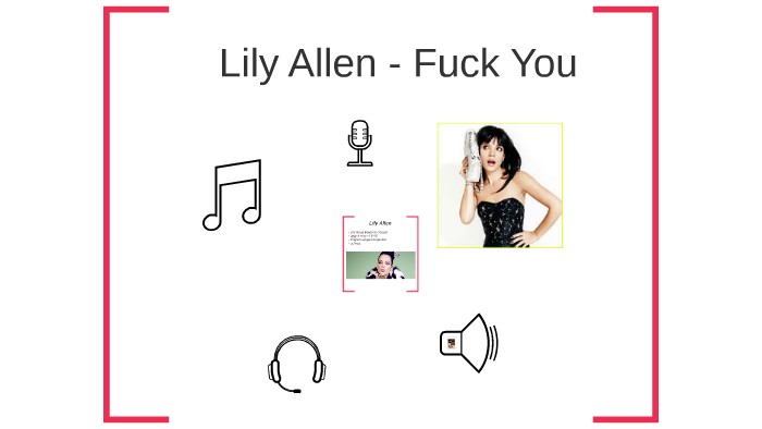 Fuck you lily allen