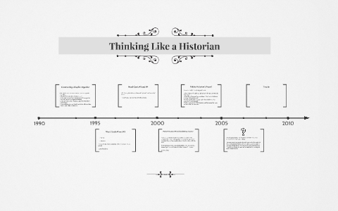 Thinking Like a Historian by