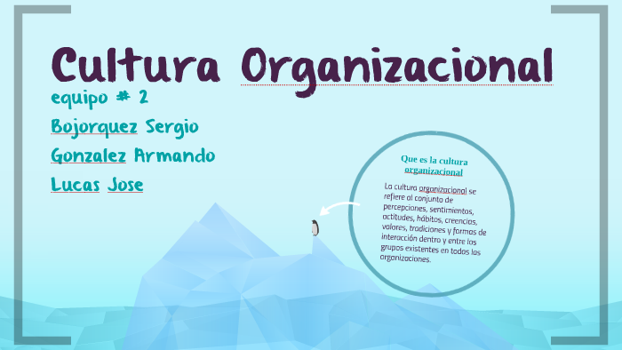 Cultura Organizacional by Armando Gonzalez on Prezi