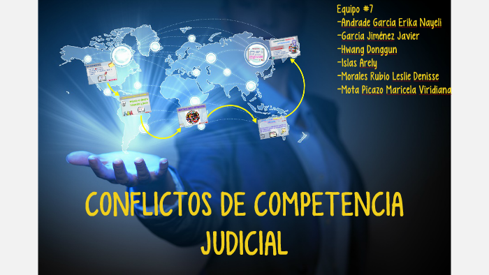 CONFLICTOS DE COMPETENCIA JUDICIAL by Viridiana M on Prezi