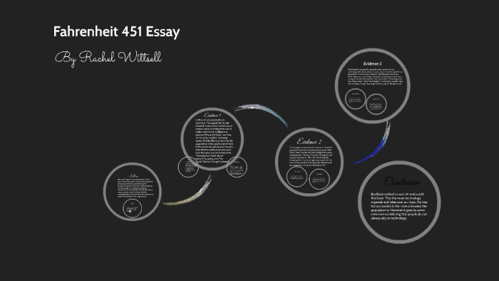 Реферат: Fahrenheit 451 Essay Research Paper Fahrenheit 451451