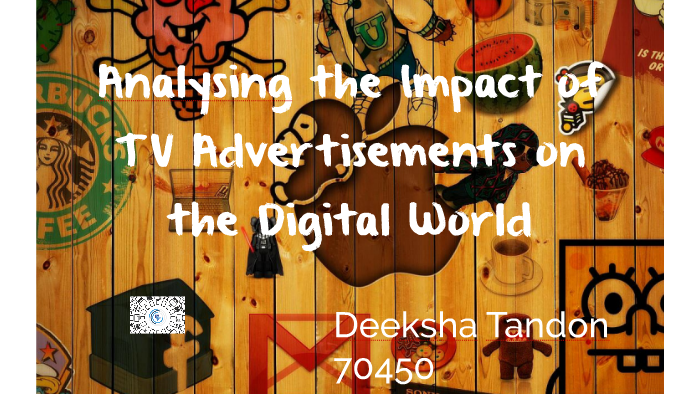 Analysing Impact of TV Advertisements on the Digital World by Deeksha ...