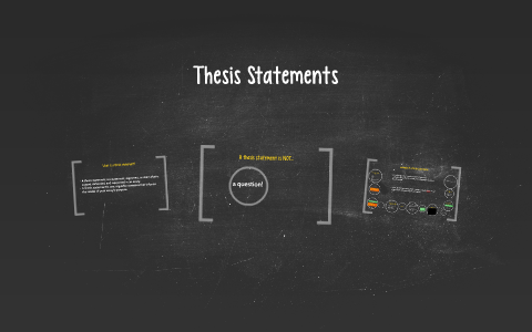 Thesis Statements by Donna Hutcheson on Prezi