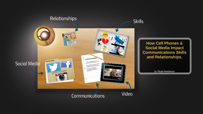 How Cell Phones & Social Media Impact Communications Skills by nicole ...
