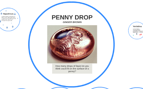 Penny Drop By Ginger Brown