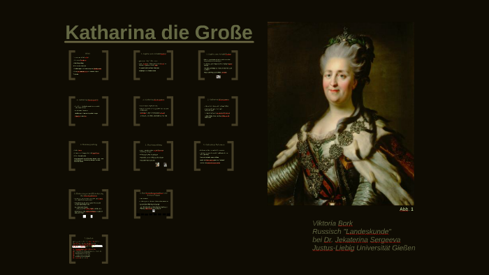 Katharina Die Große Jlu By Viktoria Bork On Prezi