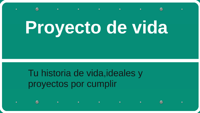 proyecto de vida by grissel peralta on Prezi