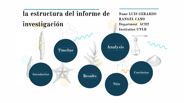 la estructura del informe de investigación by LUIS GERARDO RANGEL CANO