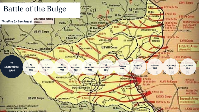 Battle of the Bulge Timeline by Ben Russel on Prezi