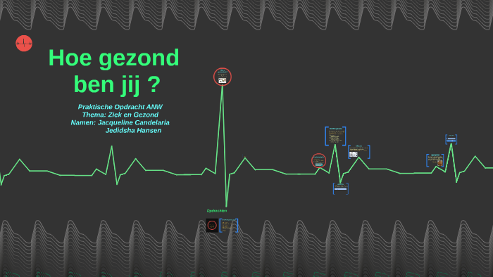 Hoe gezond ben jij ? by Jacqueline Candelaria on Prezi