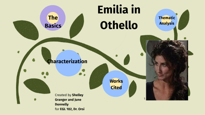 emilia othello character