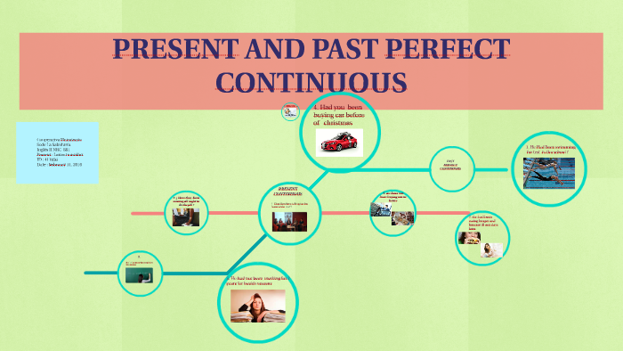 PRESENT AND PAST PERFECT CONTINUOUS by laura gonzalez on Prezi