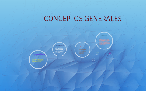 CONCEPTOS GENERALES by on Prezi