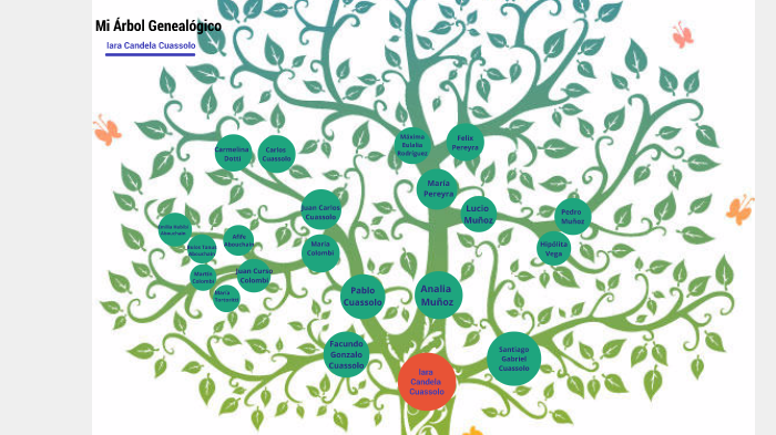 Árbol Genealógico by Iara Candela Cuassolo on Prezi