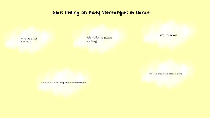 Glass Ceiling On Body Stereotypes In Dance By Isabella