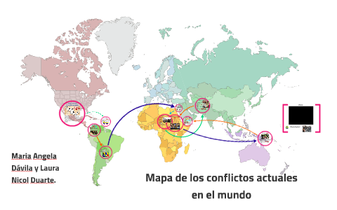 Mapa Y Cuadro De Los Conflictos Actuales En El Mundo – UCYRX