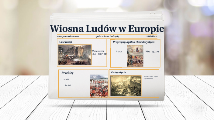 Sprawdzian Z Histori Wiosna Ludów W Europie Kl 7 prezi.com