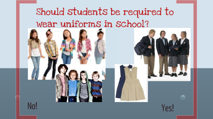 essay school uniforms yes no