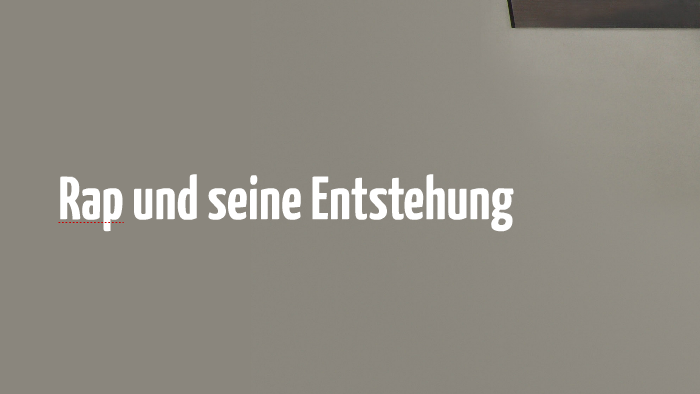 Rap Und Seine Entstehung By Serafin Dahse On Prezi