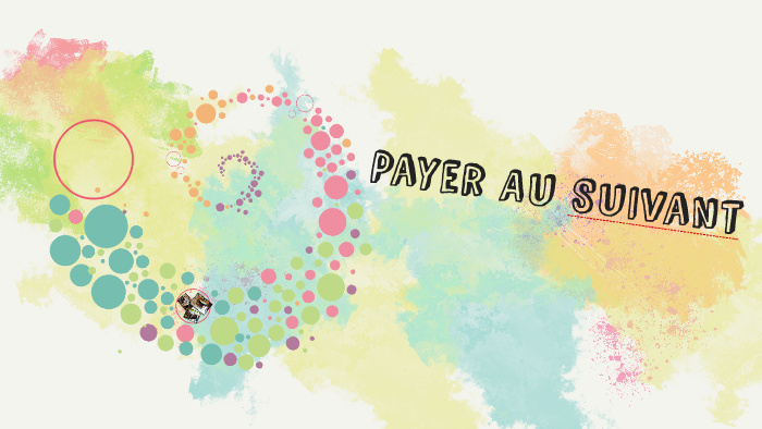 Payer Au Suivant Project/ Modified Spiral template by Gabrielle