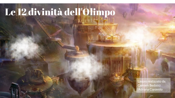 Le 12 divinità dell'Olimpo by It’s Adriana on Prezi