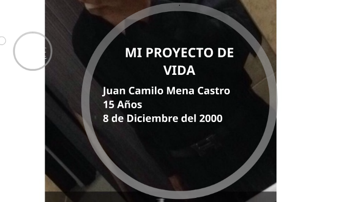 MI PROYECTO DE VIDA by Juan Camilo Mena Castro on Prezi