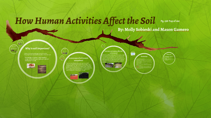 How Human Activities Affect The Soil By On Prezi