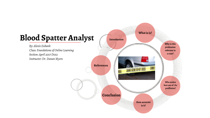 Blood Splatter Analyst by Alexis Eubank on Prezi
