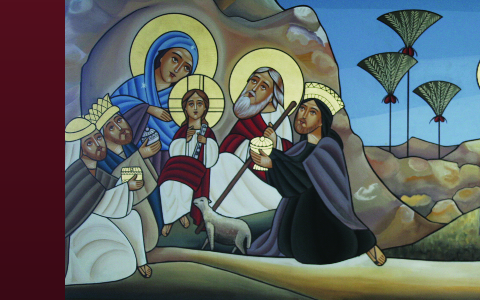 Simeon The Elder And Anna The Prophetess By Daniel Hanna