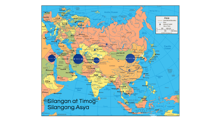 Ang mga Pagbabago sa SIlangan at TImog-Silangang Asya by Marie Angelou