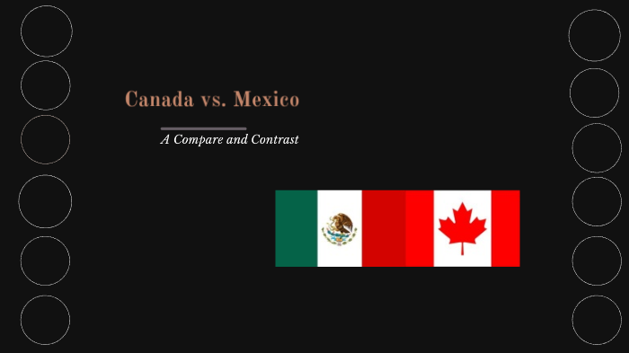 Canada Vs Mexico By Emma Dunn