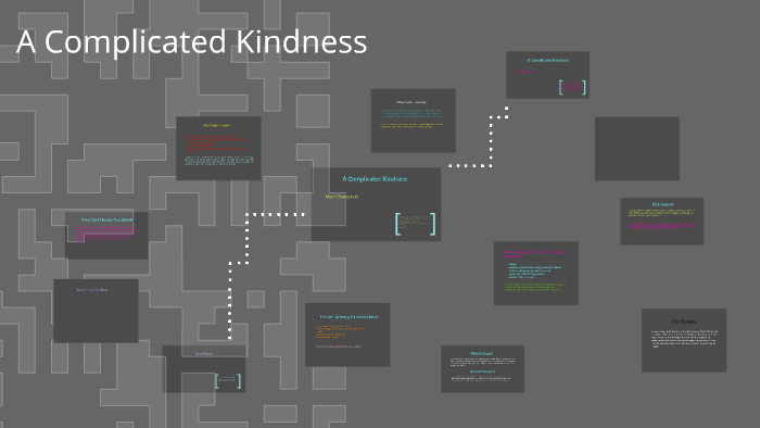 a complicated kindness summary