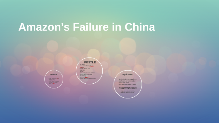 failure case study amazon china