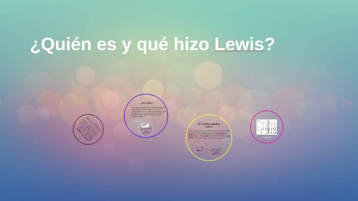 Allí pizarra Refinar Quién es y qué hizo Lewis? by Gabriela VG on Prezi Next