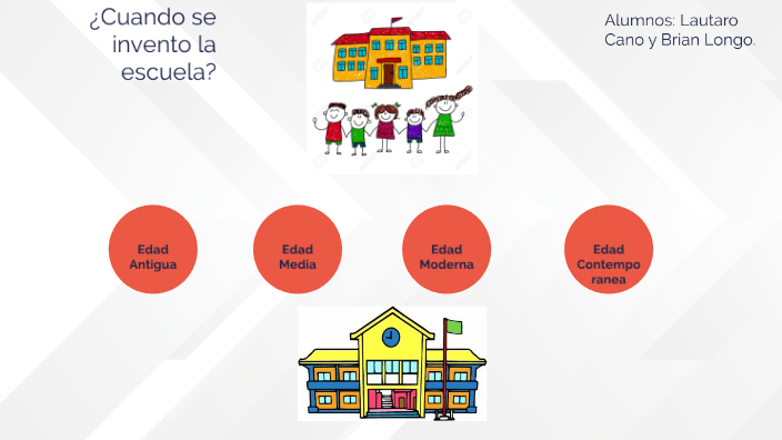 ¿CUÁNDO SE INVENTÓ LA ESCUELA? by Briaan Longo on Prezi