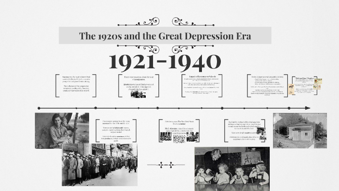 The 1920s and the Great Depression Era by brita johnson on Prezi